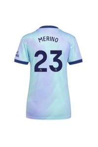 Arsenal Mikel Merino #23 Fotballdrakt Tredje Klær Dame 2024-25 Korte ermer